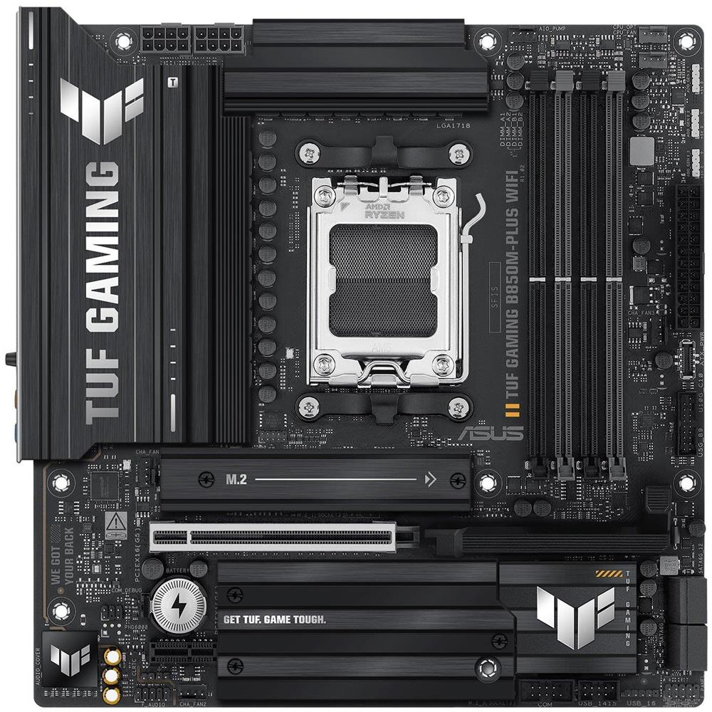 Scheda Madre TUF GAMING B850M-PLUS WIFI Socket AM5 Chipset B850 Micro ATX - Foto 2