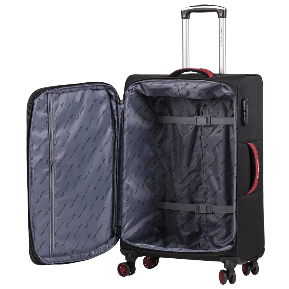 Dipper Set di valigie 3 pezzi + borsa da viaggio - Grigio - Foto 2