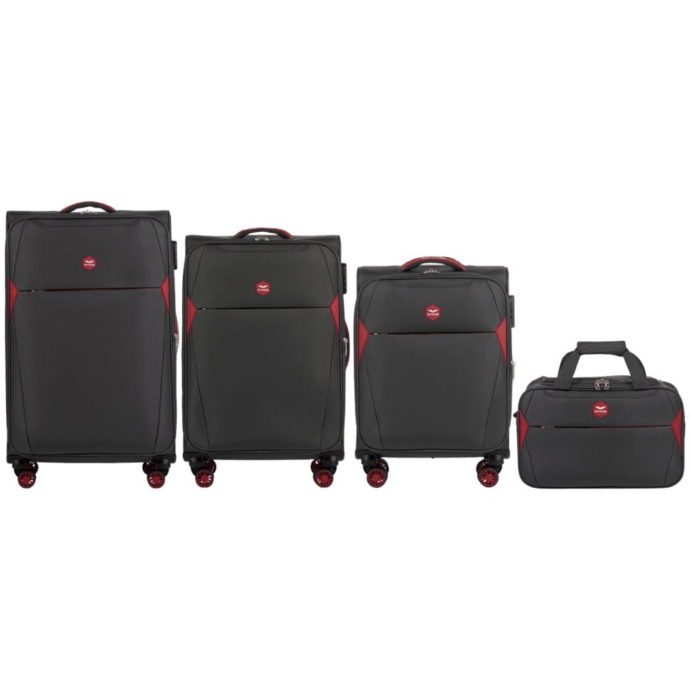 Dipper Set di valigie 3 pezzi + borsa da viaggio - Grigio - Foto 1