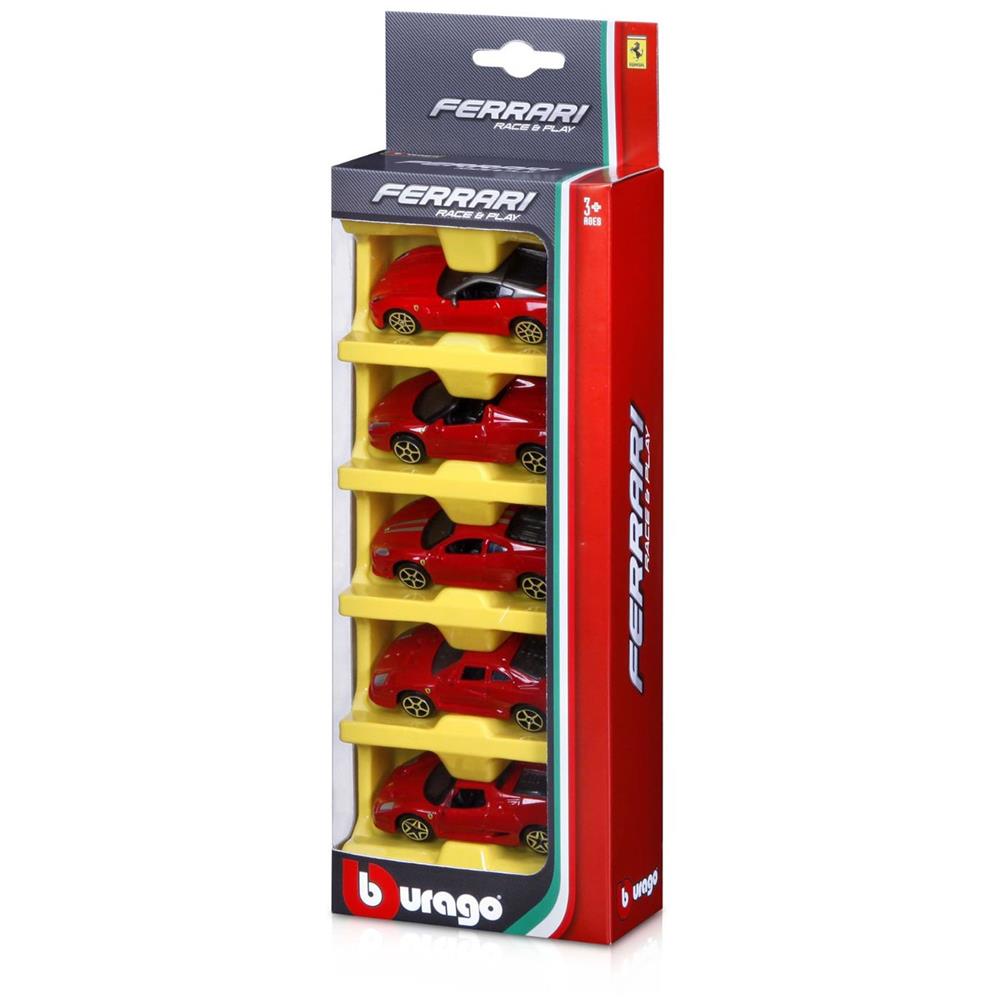 Ferrari Race & Play - Ferrari 1:64 - Pack 5 Pz - Foto 1