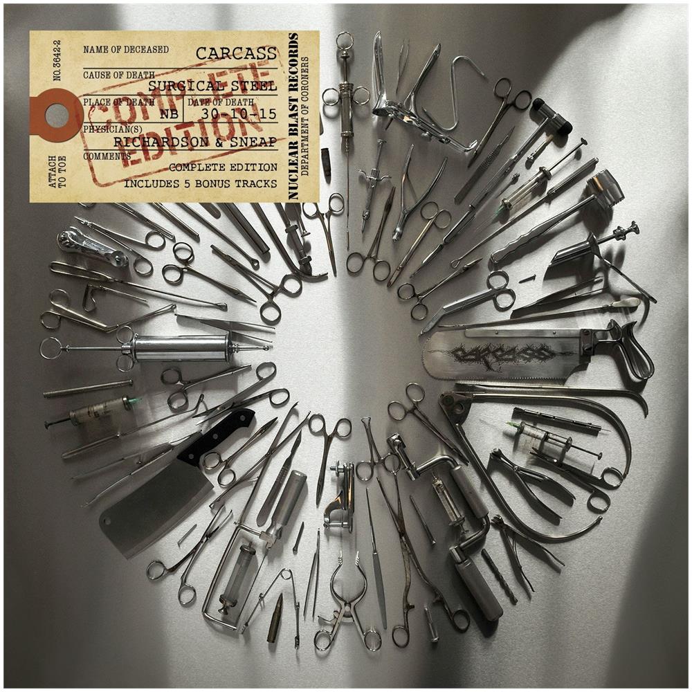 Carcass - Surgical Steel (Complete Edition) (2 Lp) - Foto 1