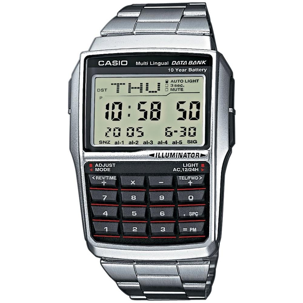 Orologio Unisex dbc32d1adf digitale LCD cinturino in acciaio - Foto 7