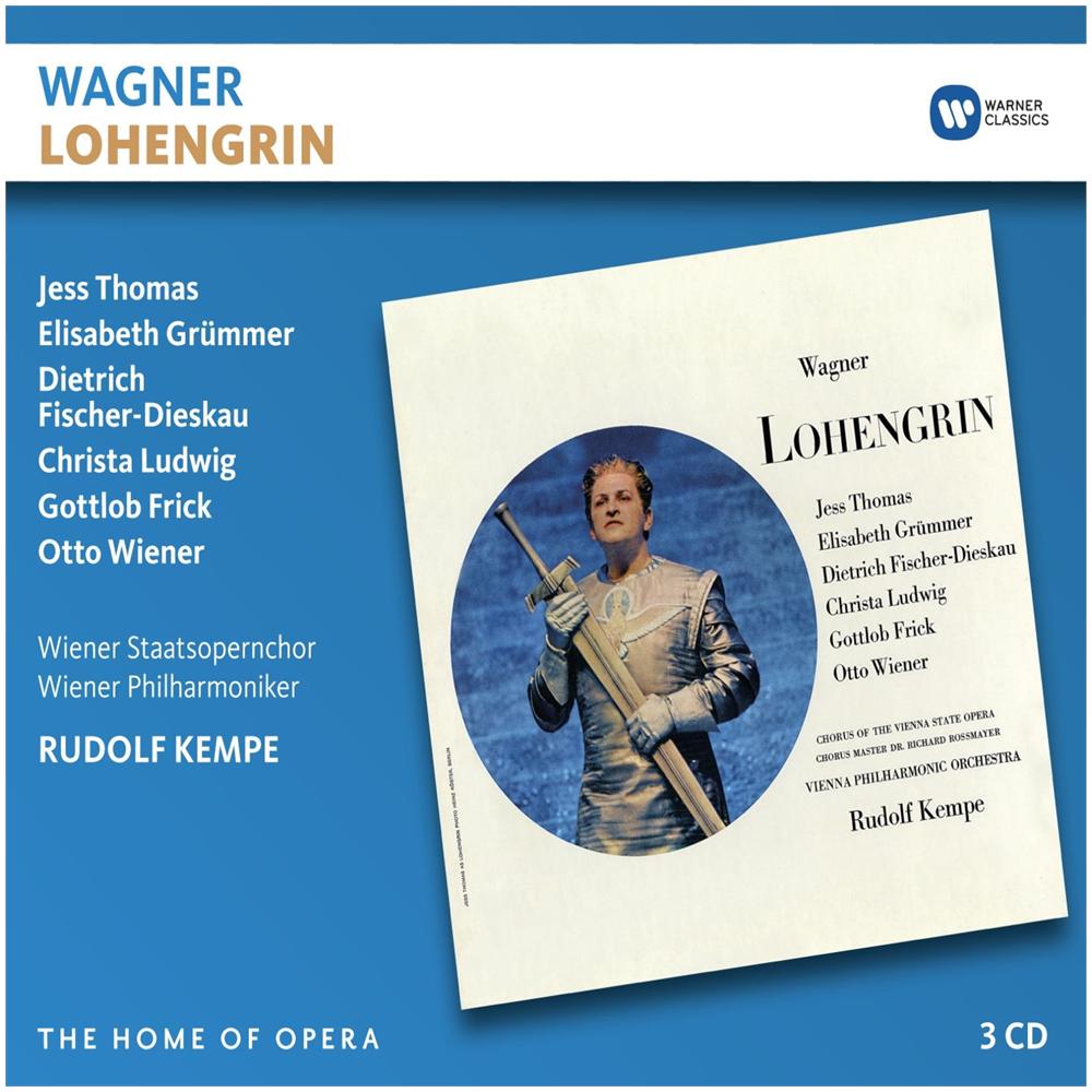 Rudolf Kempe - Wagner: Lohengrin Home Of Opera (3 Cd) - Foto 1