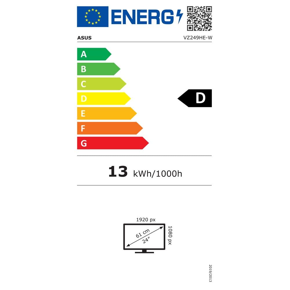 Monitor 23.8" " LED VZ249HE-W 1920x1080 FULL HD Tempo di Risposta 5 ms  - Foto 2