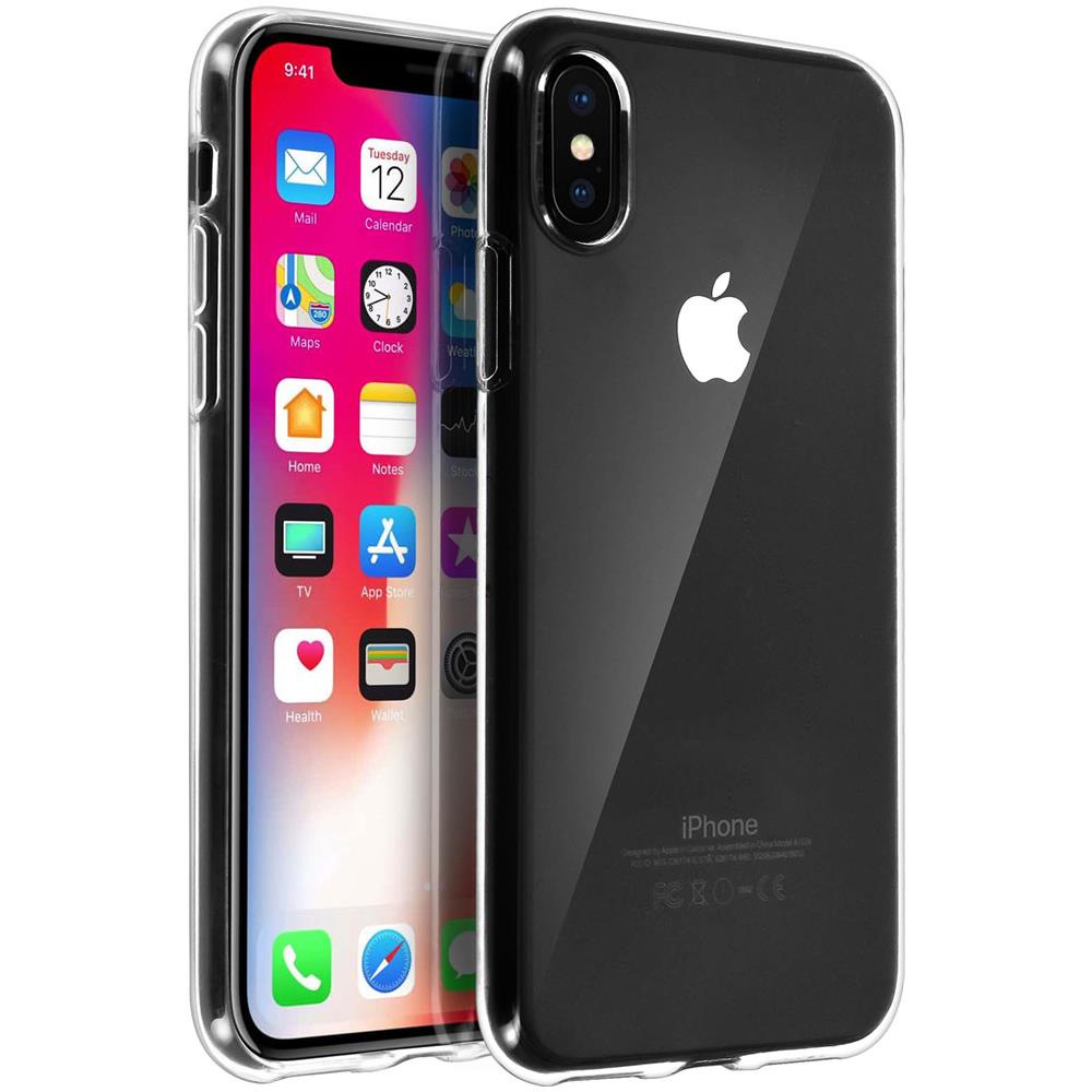 Cover Silicone Infrangibile Ultra-trasparente Per Apple Iphone X / Xs - Foto 2