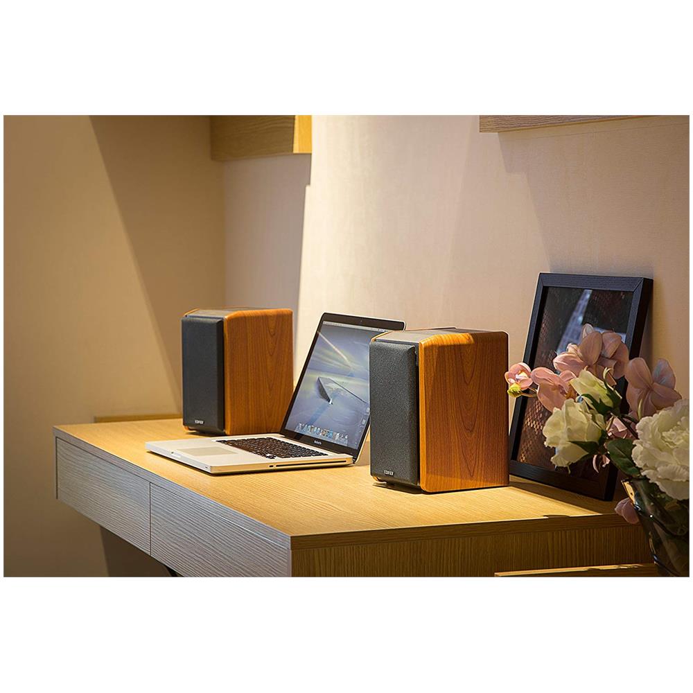 R1010BT Sistema di Altoparlanti 2.0 Canali Potenza 24 Watt Cablato / Bluetooth Color Legno - Foto 6