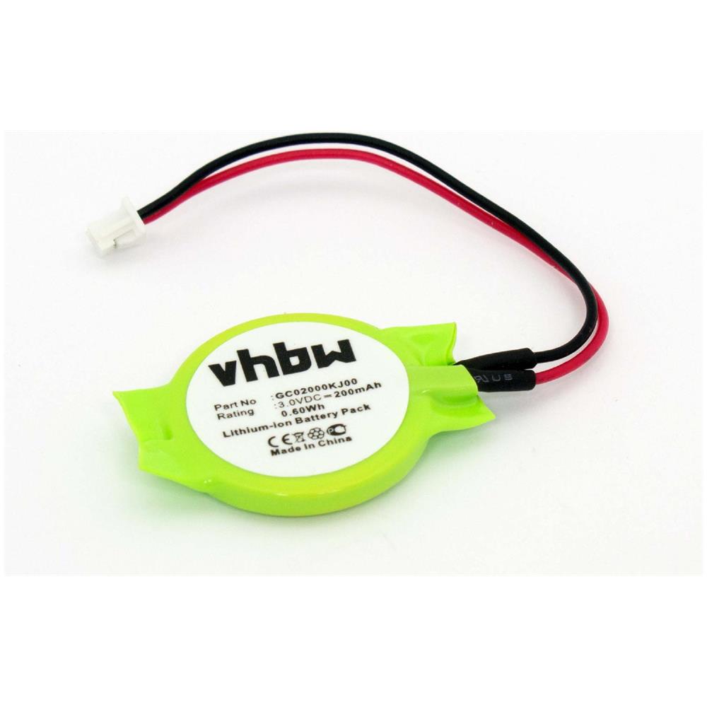 vhbw Liioni Bios Batterie 200mah (3.0v) Notebook Laptop Hp Compaq