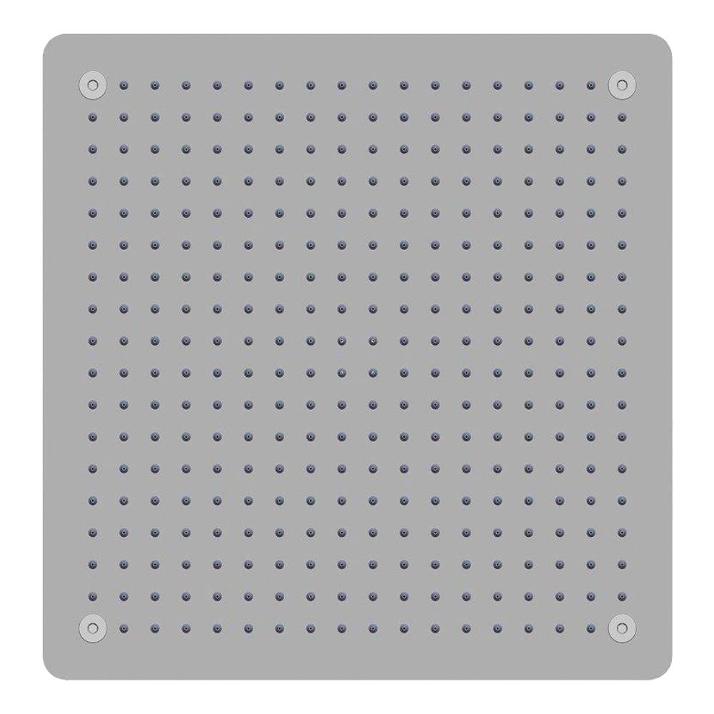 Soffione Doccia Ad Incasso 40x40 In Acciaio Inox Design Minimal - Foto 1