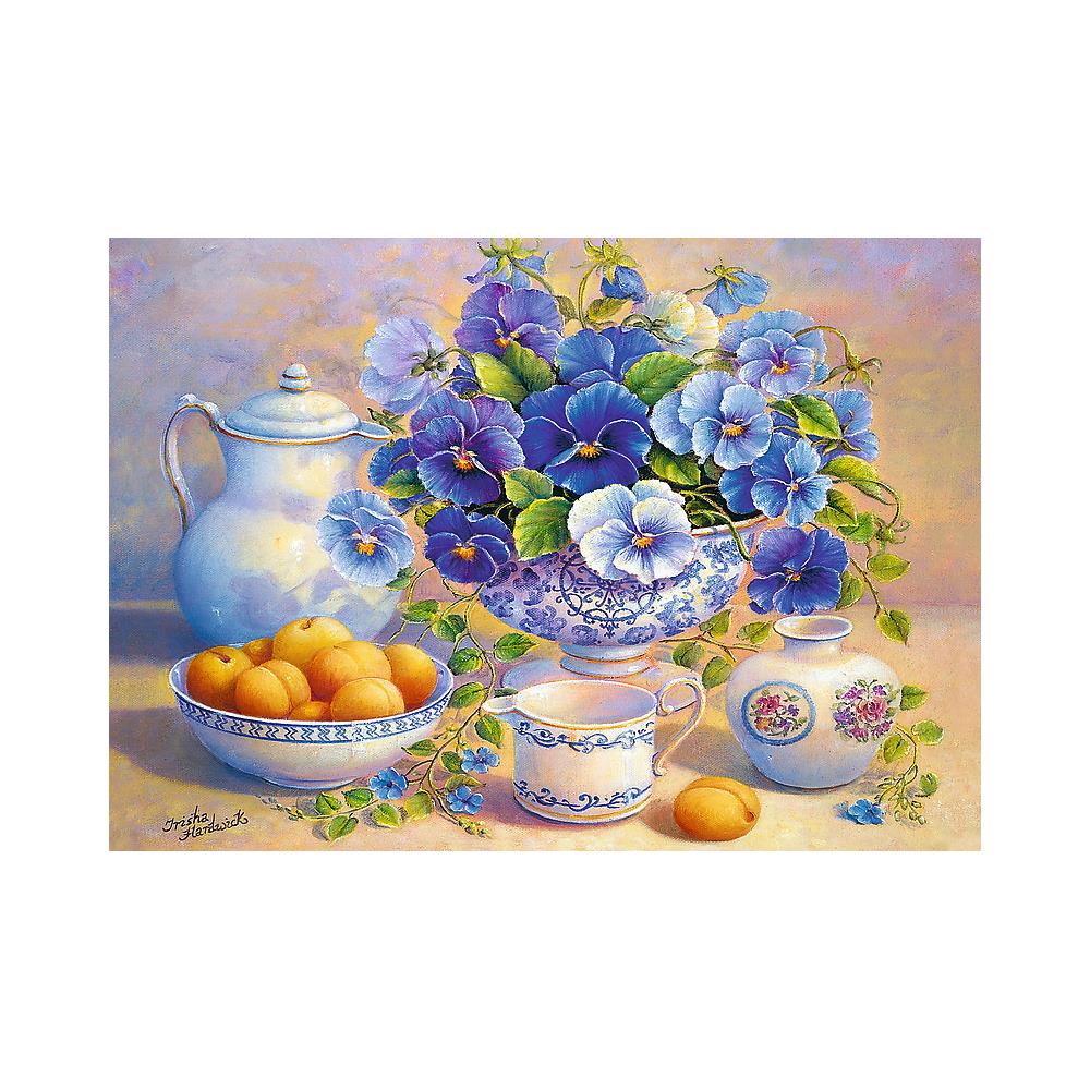 TRF10466 Puzzle da 1000 Pezzi - Bouquet Blu - Foto 2