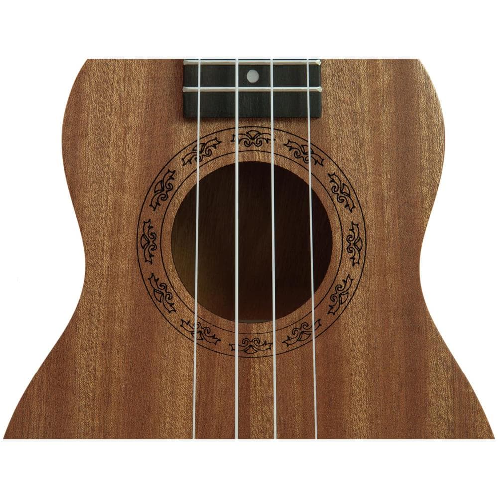 Ukulele Soprano, Marrone, Corpo Tiglio, Ponte Palissandro, Uk-400 - Foto 1