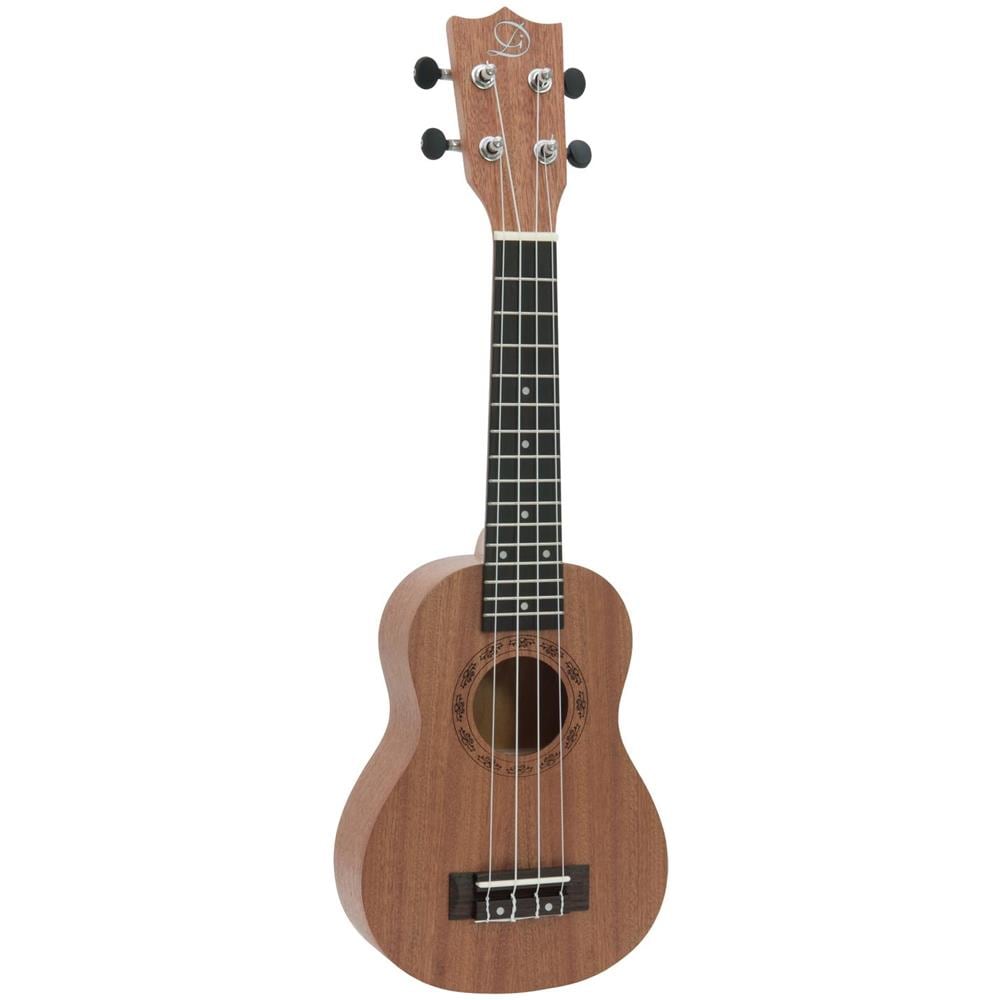 Ukulele Soprano, Marrone, Corpo Tiglio, Ponte Palissandro, Uk-400 - Foto 2