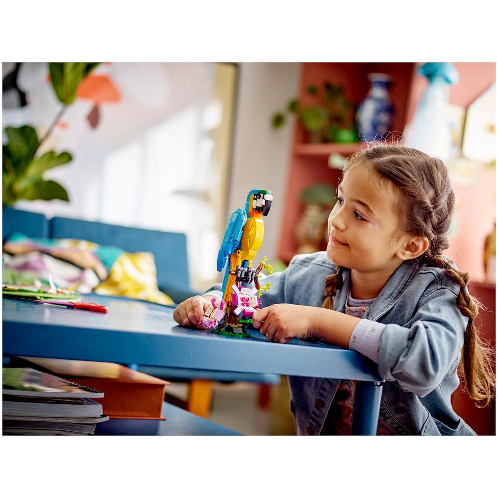 31136 Creator 3-in-1 Pappagallo Esotico - Foto 7