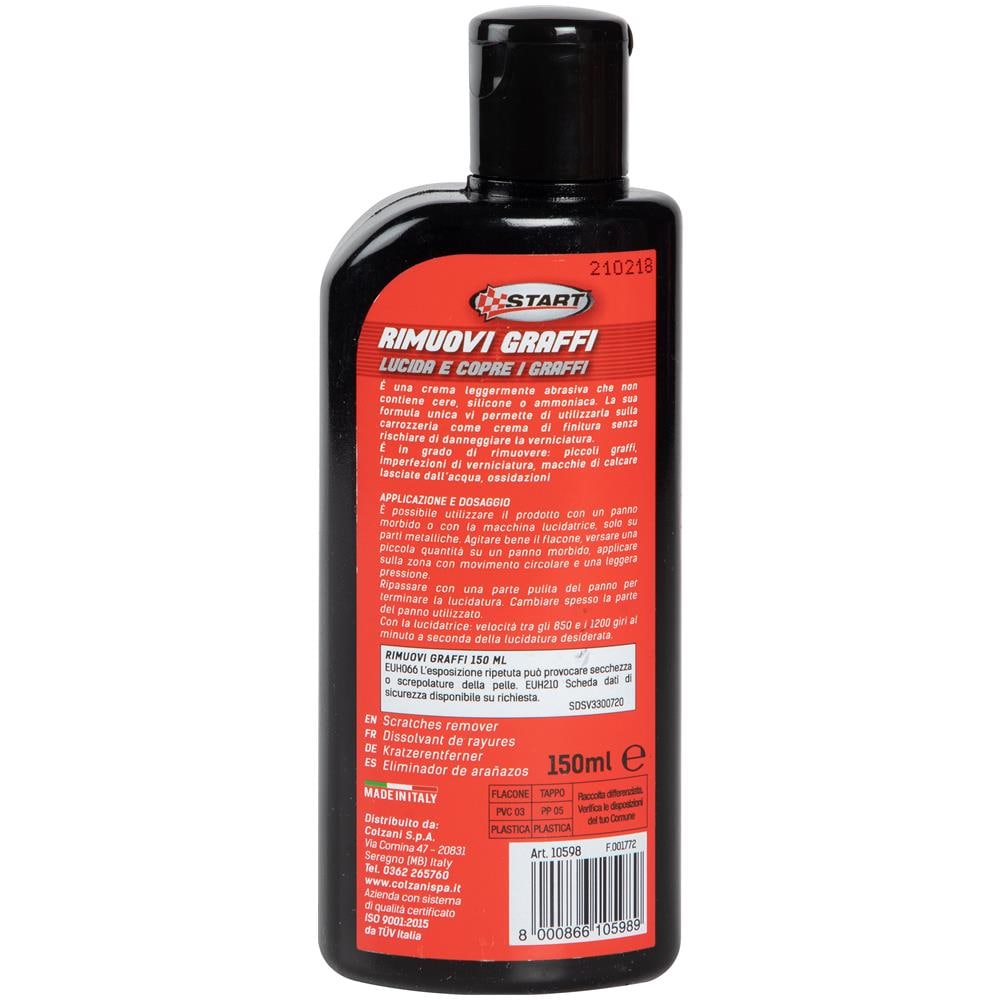 Rimuovi Graffi Auto Nero 150ml - Foto 2