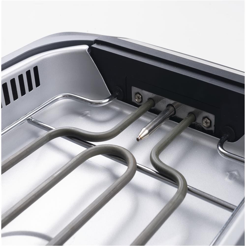 Griglia Just Kitchen 849 Smokeless Fan Grill Potenza 1500W Elimina i Fumi di Cottura Azionando la Potente Ventola con Doppio Sistema Filtrante - Foto 9