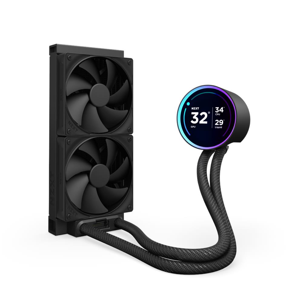 Dissipatore CPU a LiquidoWater Kraken Elite 240 per Socket Intel Intel LGA1851 / LGA 1150 (Socket H3) / LGA 1151 (Socket H4) / LGA 1155 (Socket H2) / LGA 1156 (Socket H) / LGA 1200 (Socket H5) / LGA 1700 / Socket AM4 / Socket AM5 12 cm Nero 1 pz - Foto 2