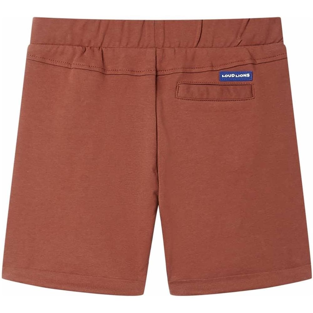 Pantaloncini per Bambini con Coulisse Marrone 128 - Foto 2