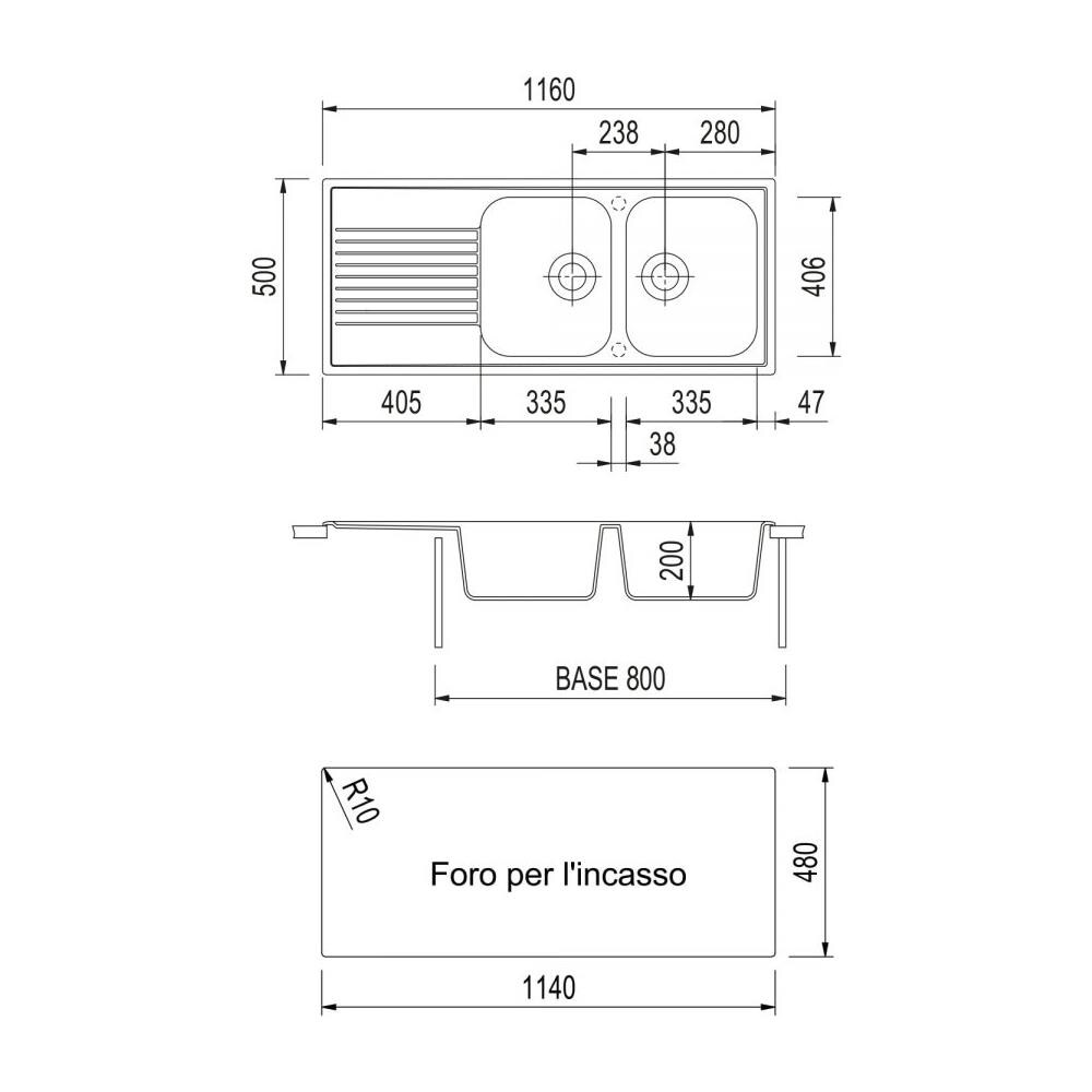 Atlantic Rettangolare - Foto 2