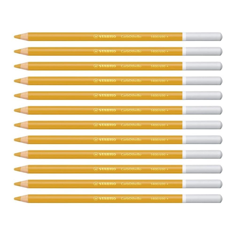 CarbOthello - Matita colorata Premium - Confezione da 12 - Ocra Dorata - Foto 1