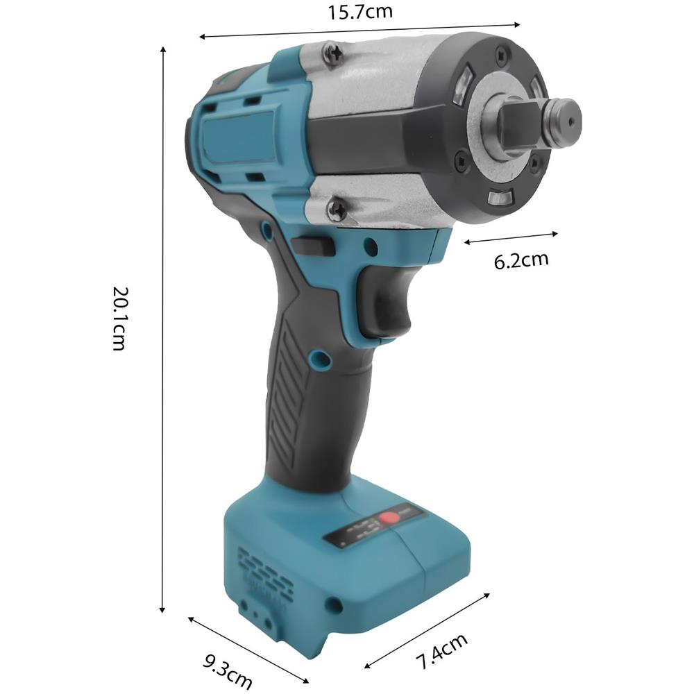 Chiave A Impulsi E Avvitatore A Impulsi Elettrico 2 In 1, Utensile Elettrico Portatile Multifunzione Senza Cavi, Senza Batteria - Foto 4