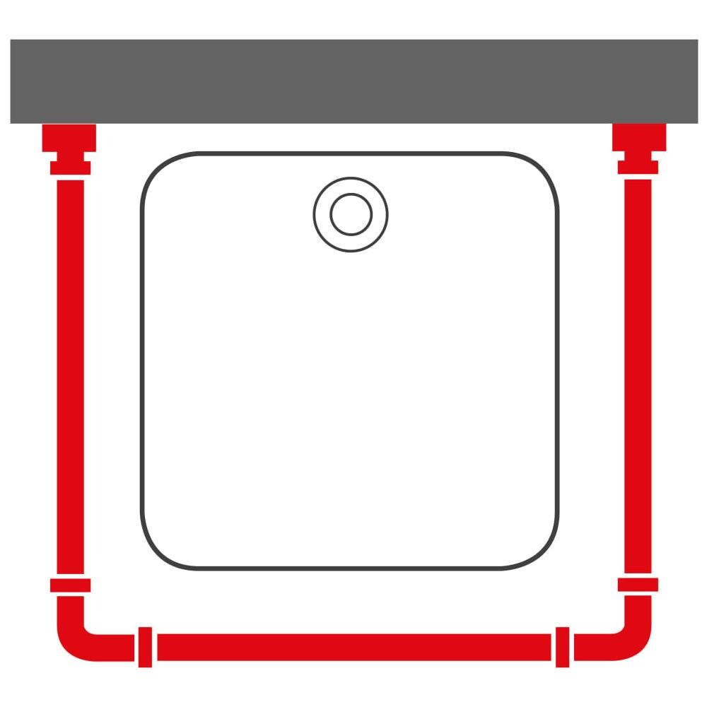 Barra Per Tenda Da Doccia Bianca - Foto 2