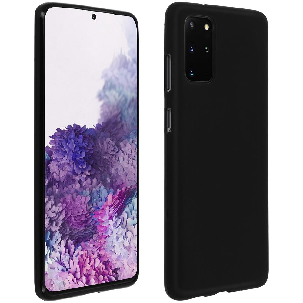 Cover Samsung Galaxy S20 Plus Protezione Silicone Morbido Antishock Nero - Foto 1