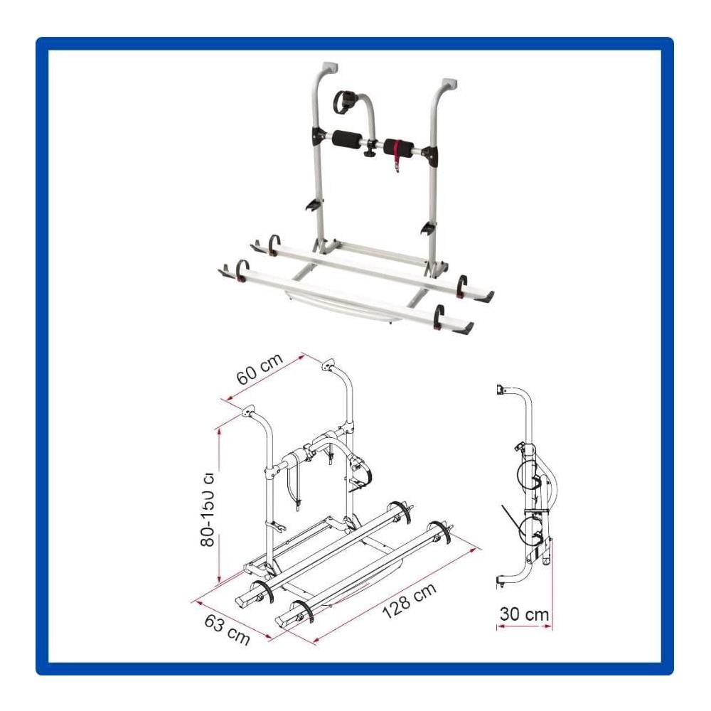 Portabiciclette Per Camper ""carry-bike Serie L - Ul"" - Foto 1
