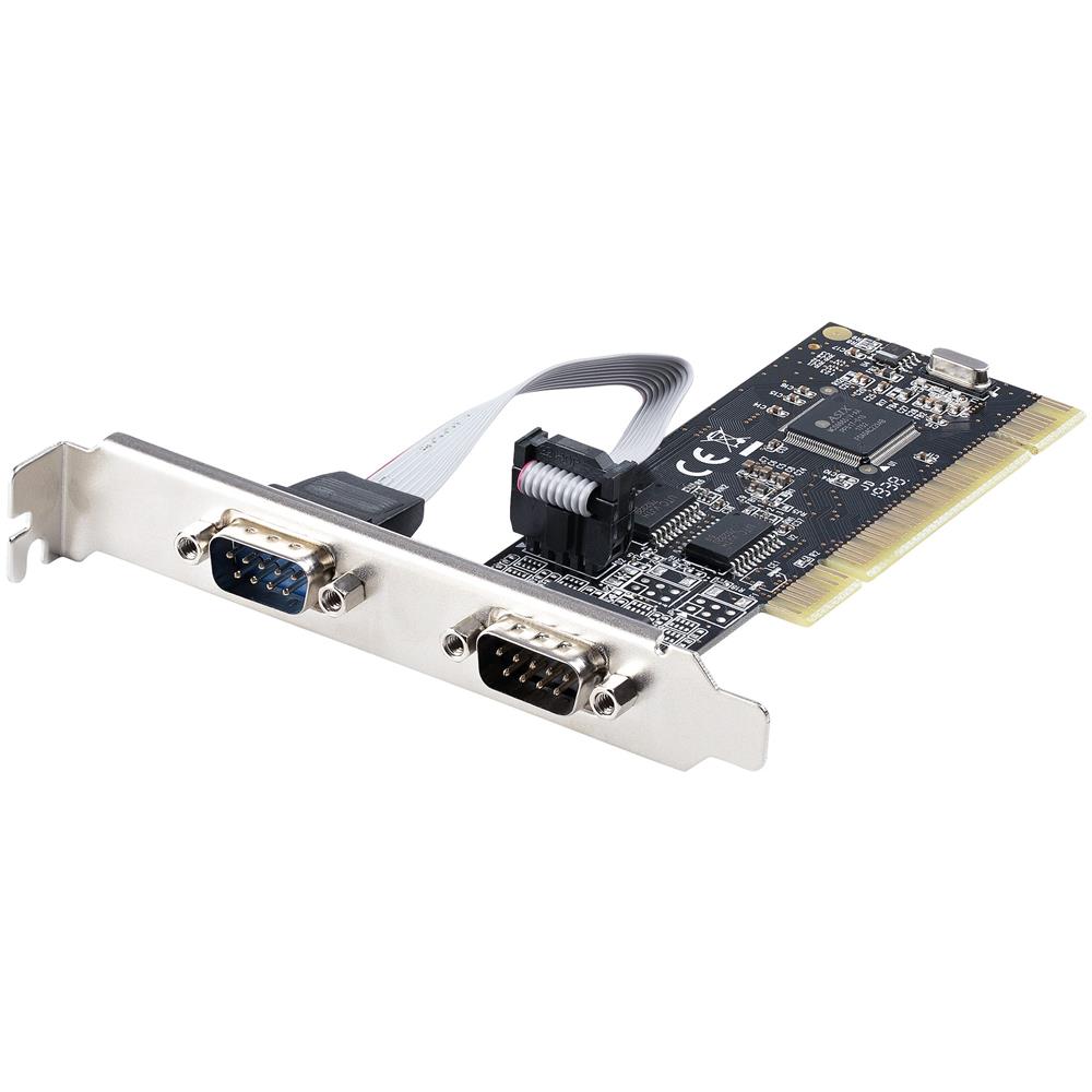 Scheda Seriale PCI Digitus 2 Porte - Interfaccia RS232 DB9 Maschio, Per Windows E Linux