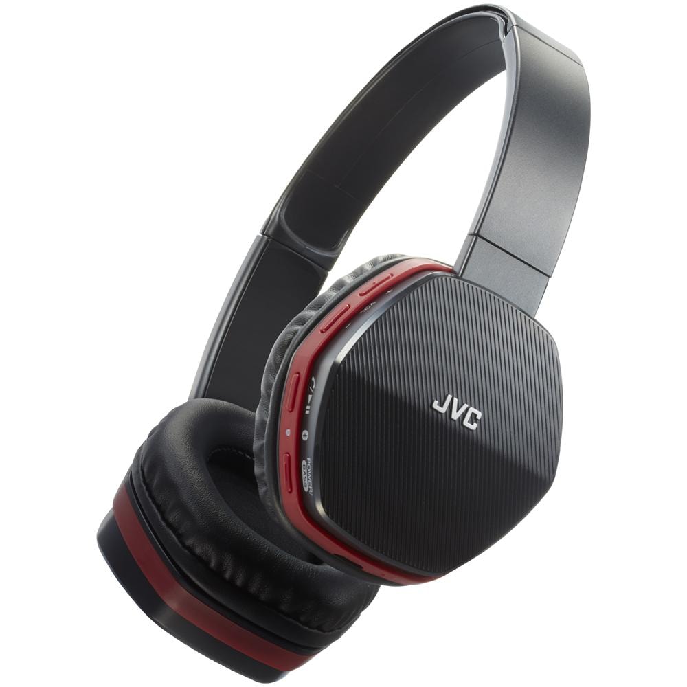 HA-SBT5-R, Stereofonico, Padiglione auricolare, Nero, Rosso, Bluetooth, Circumaurale, 20 - 20000 Hz - Foto 1
