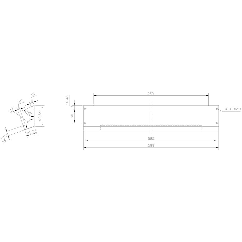 Copertura Base Per Armadio Open Frame I-case Of-2029bk - Foto 2