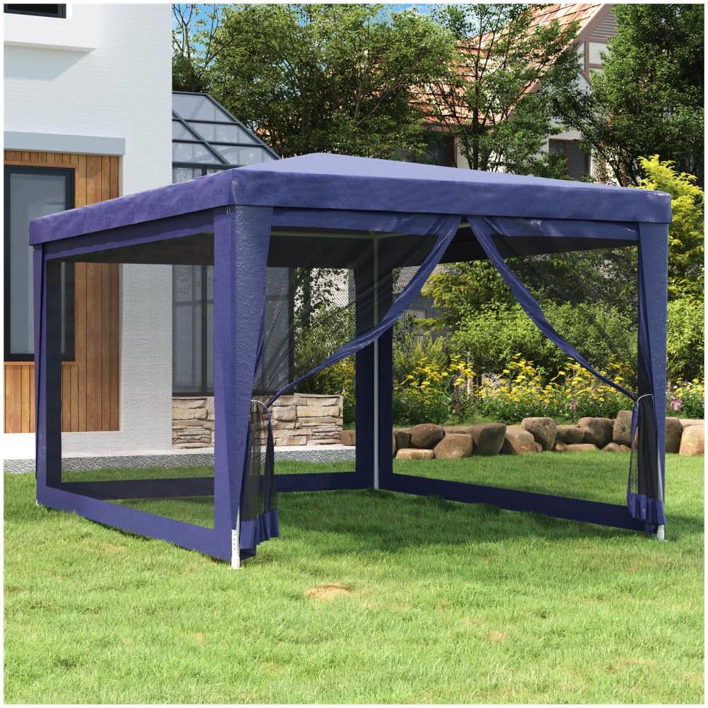 Tenda Per Feste Con 4 Pareti Laterali In Rete 3x4 M Hdpe - Foto 1