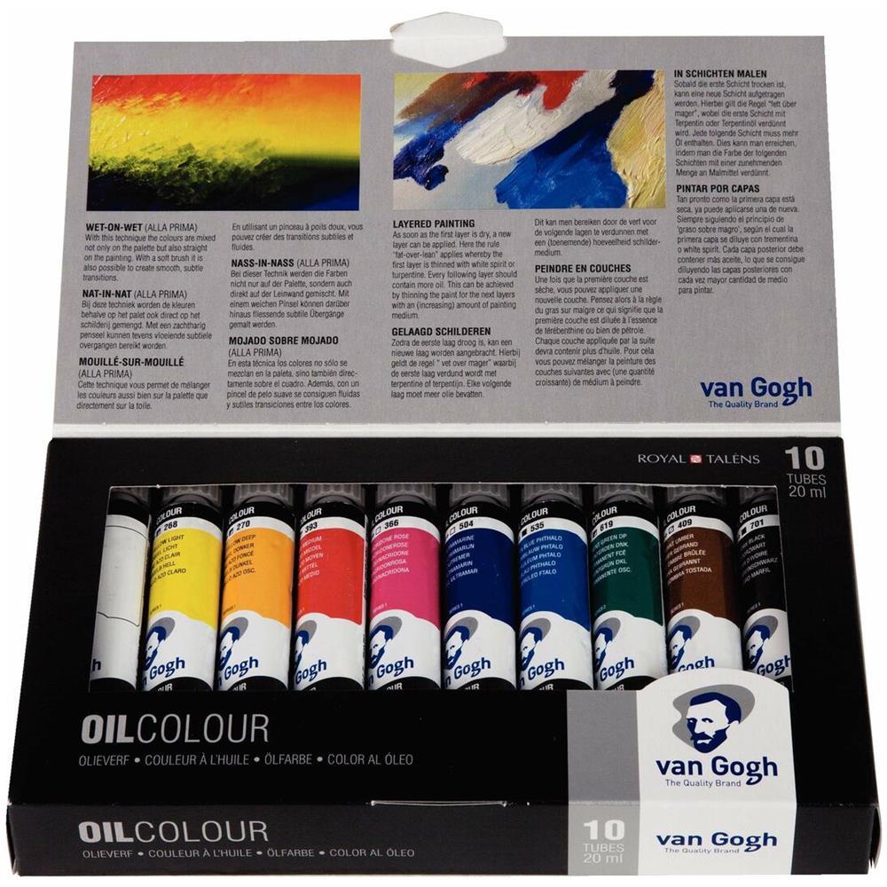 Van Gogh Set Di Colori Van Gogh Multicolore 200 Ml - Foto 1