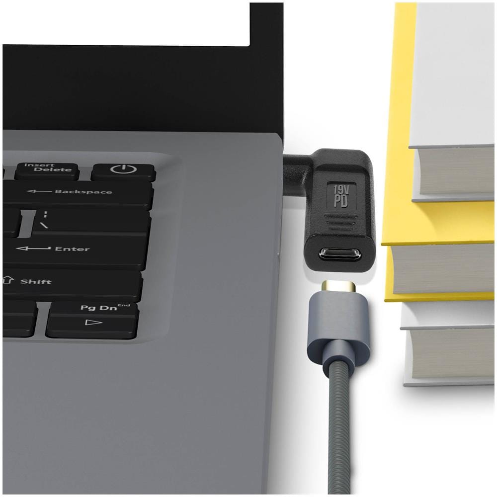 Adattatore Di Ricarica Ad Angolo, Da Usb-c Verso Dc 5,5 X 2,5 Mm - Foto 5