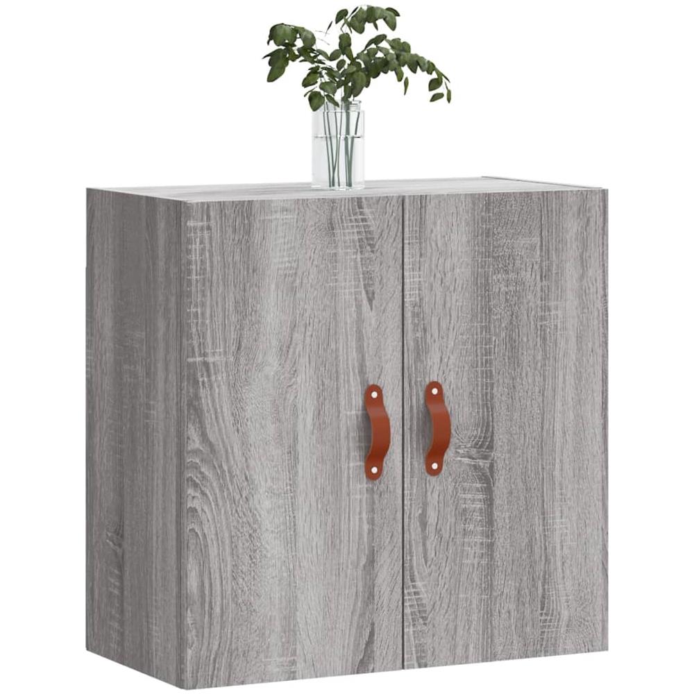 Mobile Pensile Grigio Sonoma 60x31x60 Cm In Legno Multistrato - Foto 3