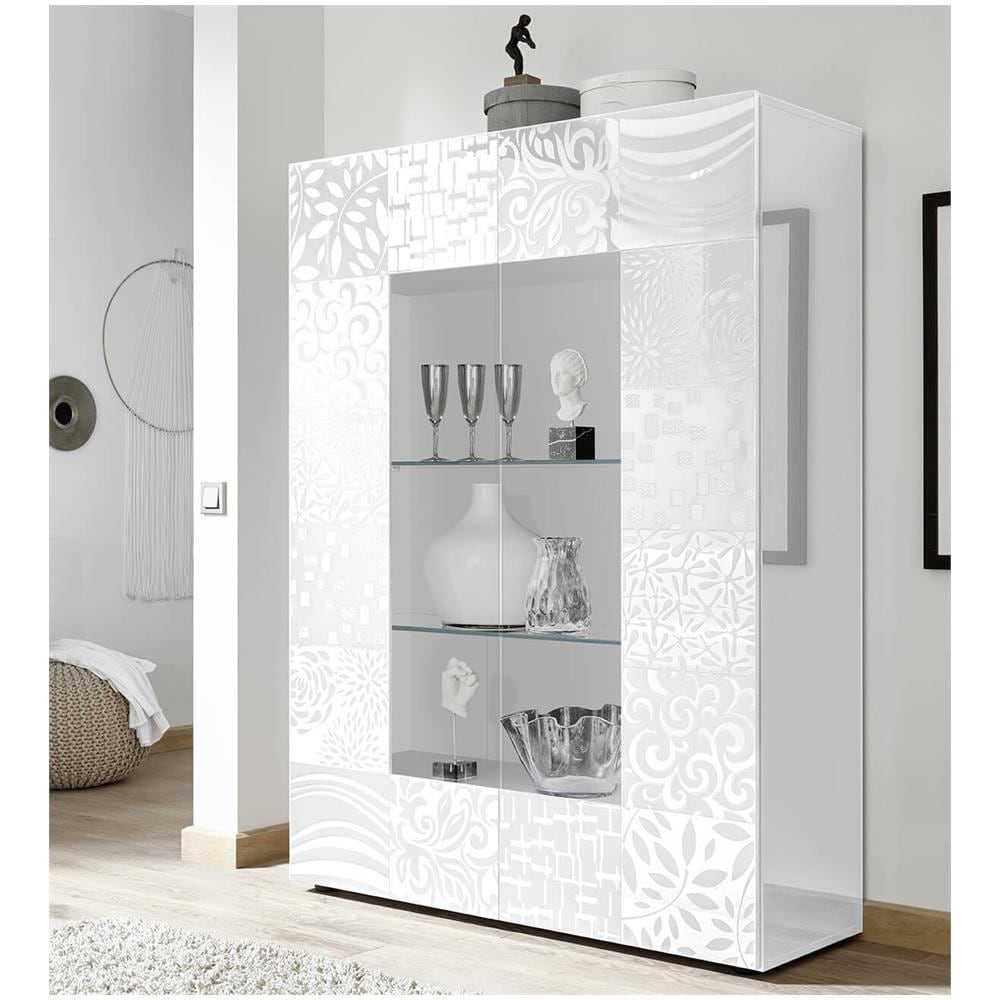 Mori - Vetrina Moderna Con 2 Ante - Foto 2