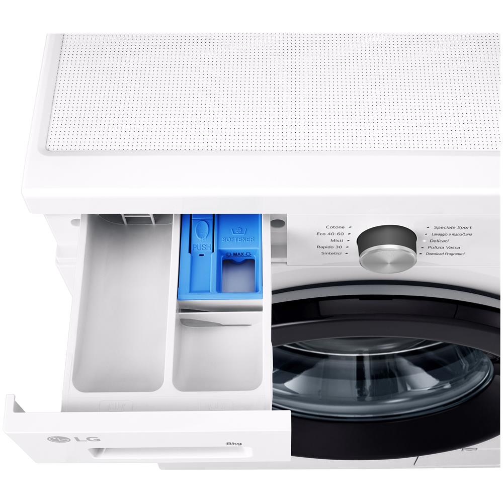 Lavatrice Standard F4NX1008NWK.AGWQPIS AllergyCare 8 Kg Classe A Centrifuga 1400 giri - Foto 11