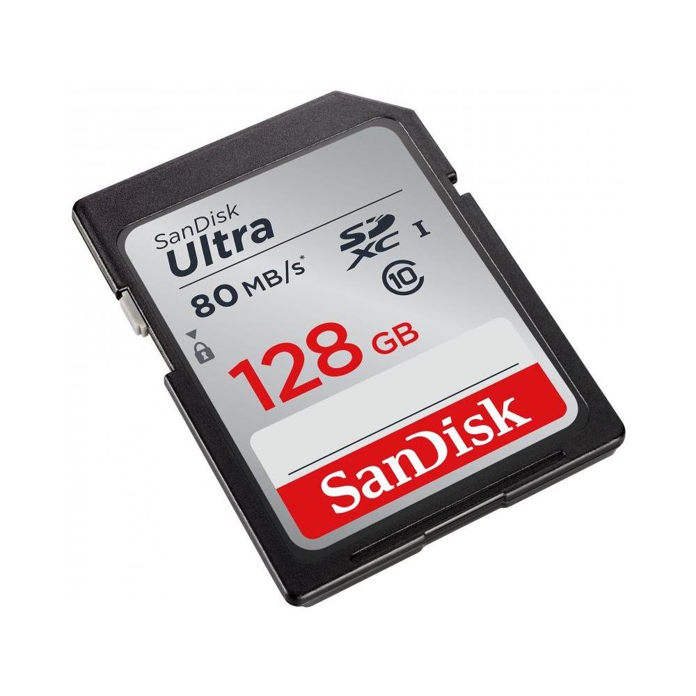 Scheda di Memoria SDXC Ultra 128 GB UHS-I di Classe 10 Velocità 80 MB / s - Foto 2