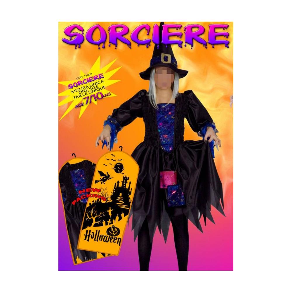 Costume Strega 7-10 Anni - Foto 1