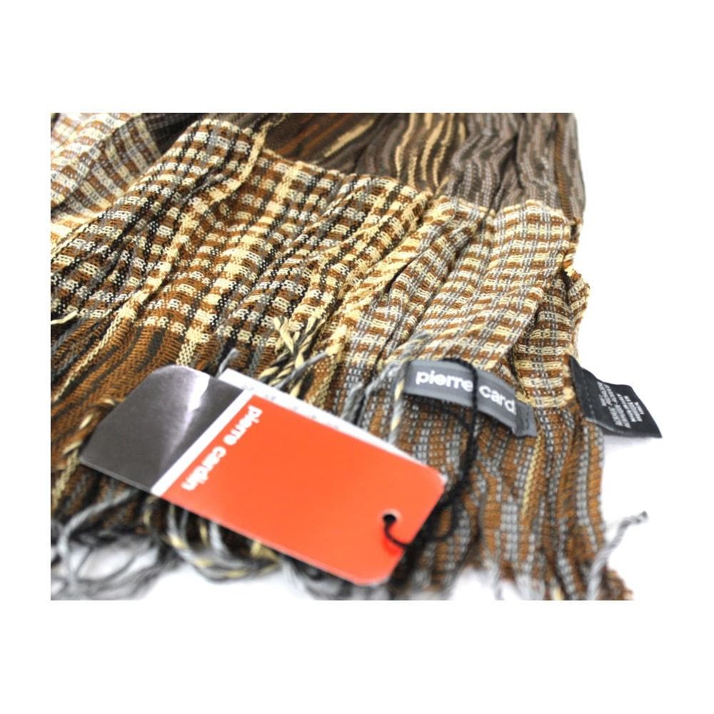 Sciarpa Uomo Pashmina Stropicciata Jc3398 Castoro - Foto 3