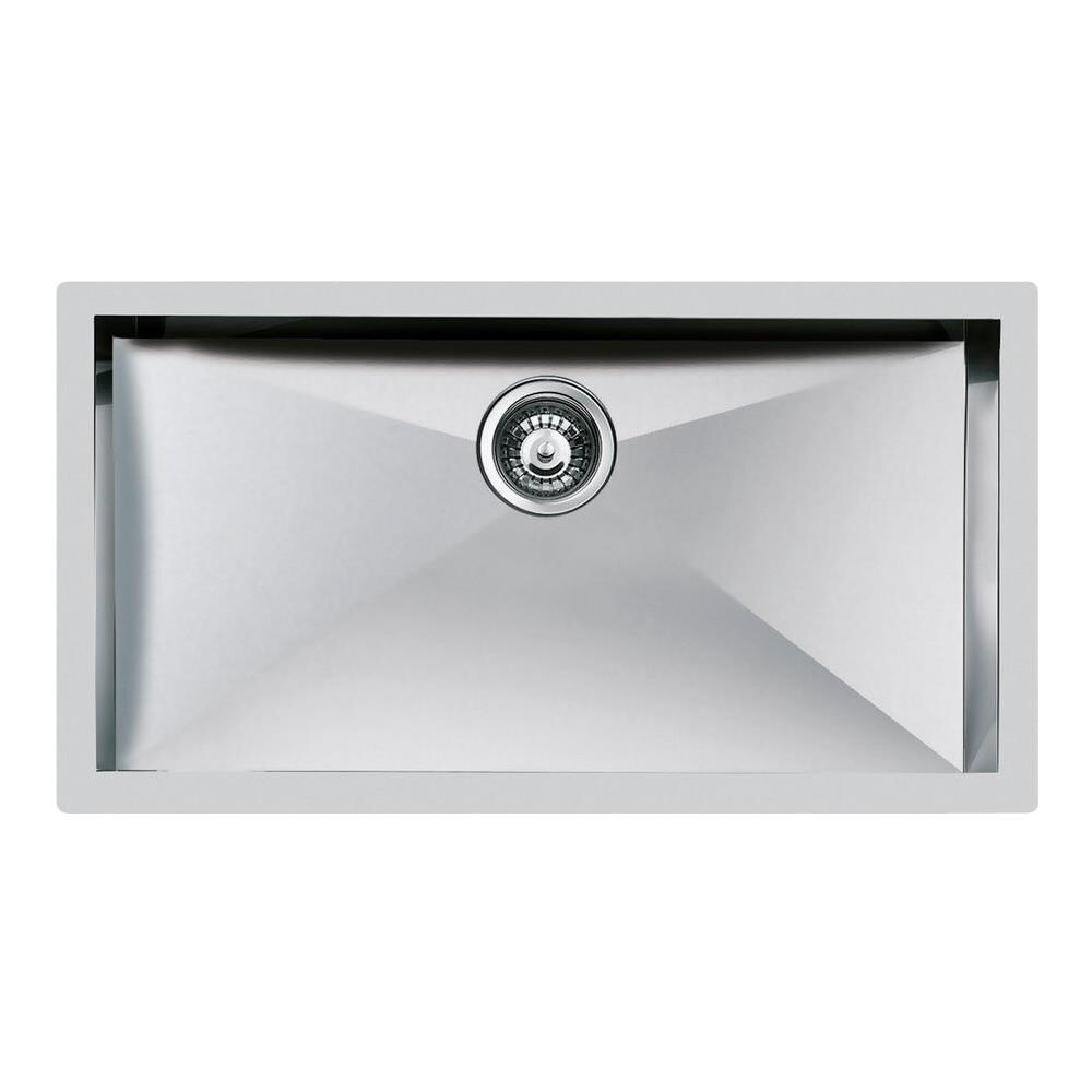 Lavello 1 Vasca 864x464 Mm Quadra Filototp Inox Spazzolato Cod. 1218 050 - 1218050 - Foto 3