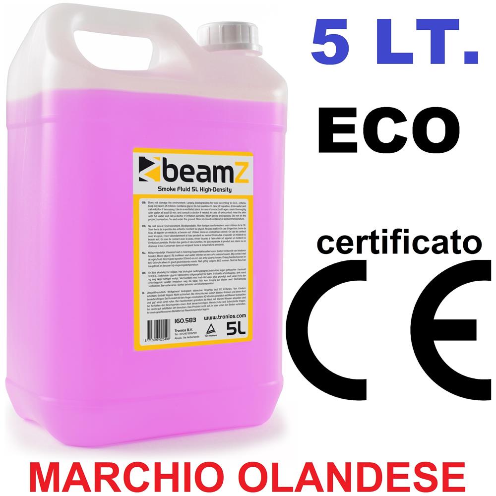 Liquido Alta Densita' Universale Macchina Fumo Nebbia 5 Litri Atossico - Foto 2