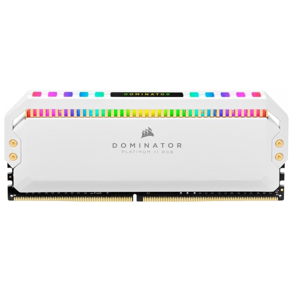 Memoria DIMM Dominator Platinum RGB CMT16GX4M2C3600C18W 16 GB (2 x 8 GB) DDR4 3600 MHz CL18 Colore Bianco - Foto 2