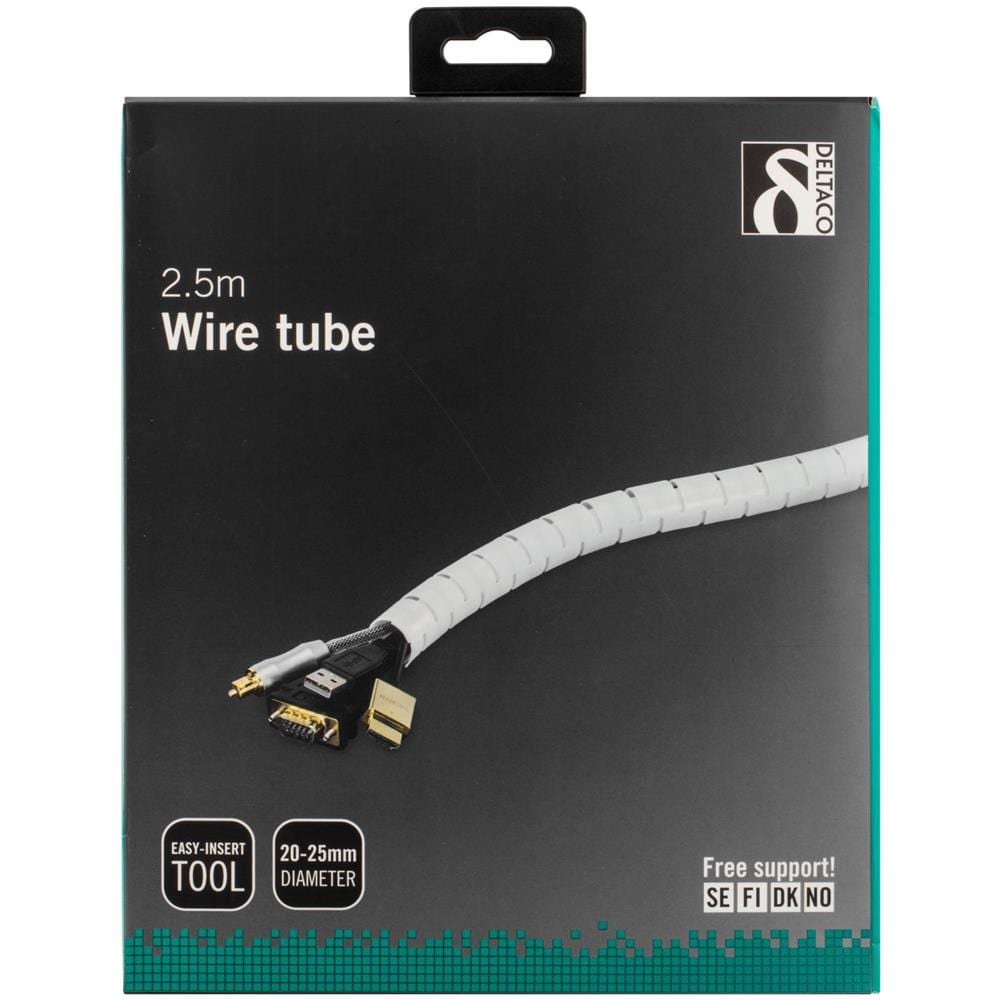 Tubo Flessibile In Nylon, Diametro 25 Mm, Attrezzo Incluso, 2,5 M, Bianco - Foto 2