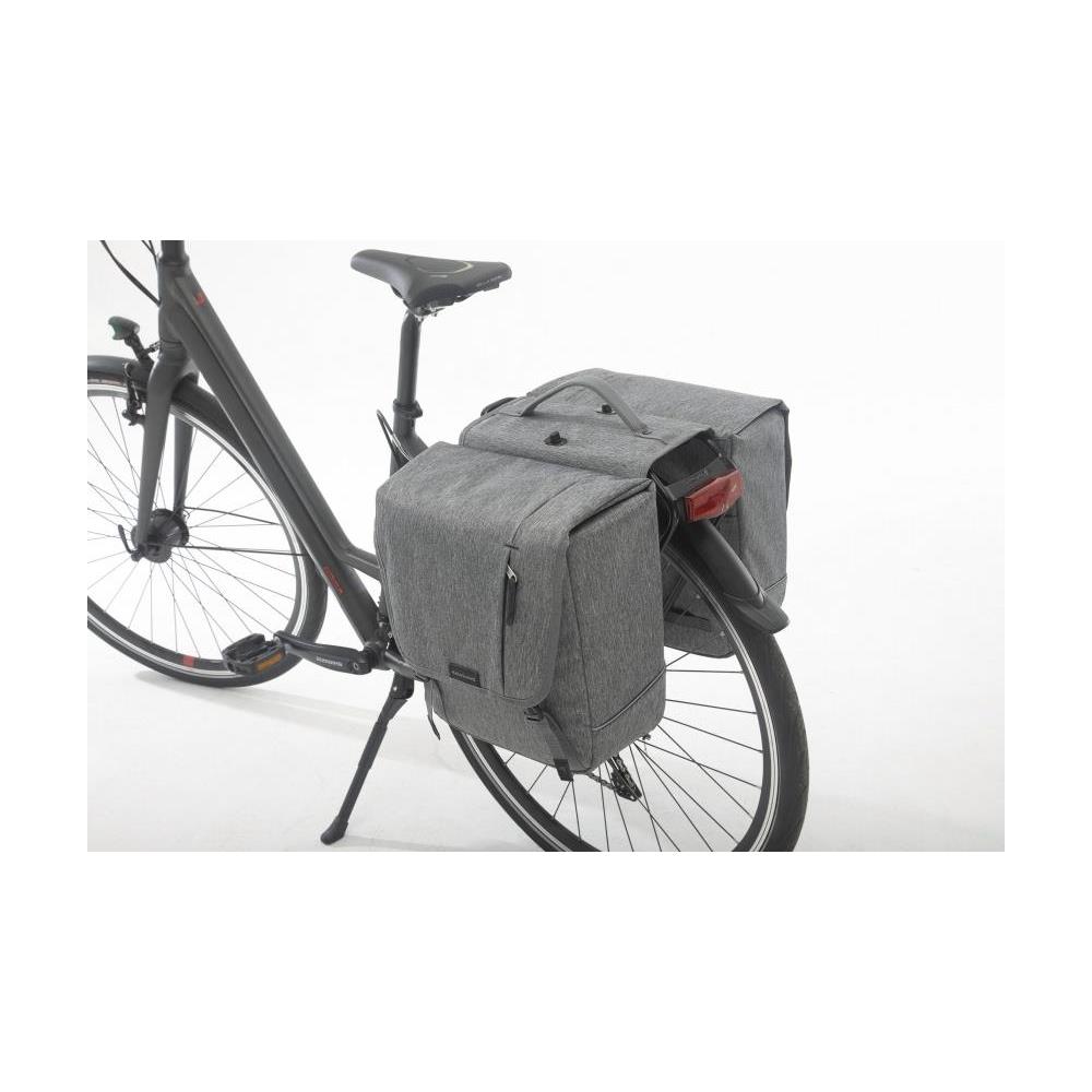 Doppia Borsa Da Bicicletta Novadetachable 32 Litri Grigio - Foto 2