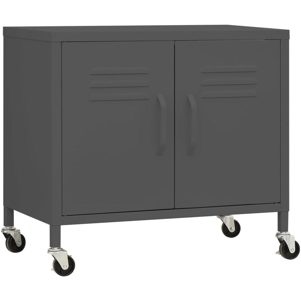 Armadietto Antracite 60x35x56 cm in Acciaio - Foto 2