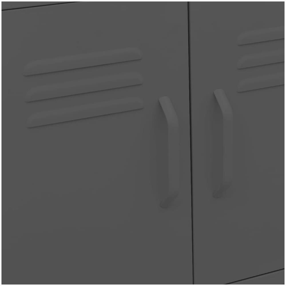 Armadietto Antracite 60x35x56 cm in Acciaio - Foto 3