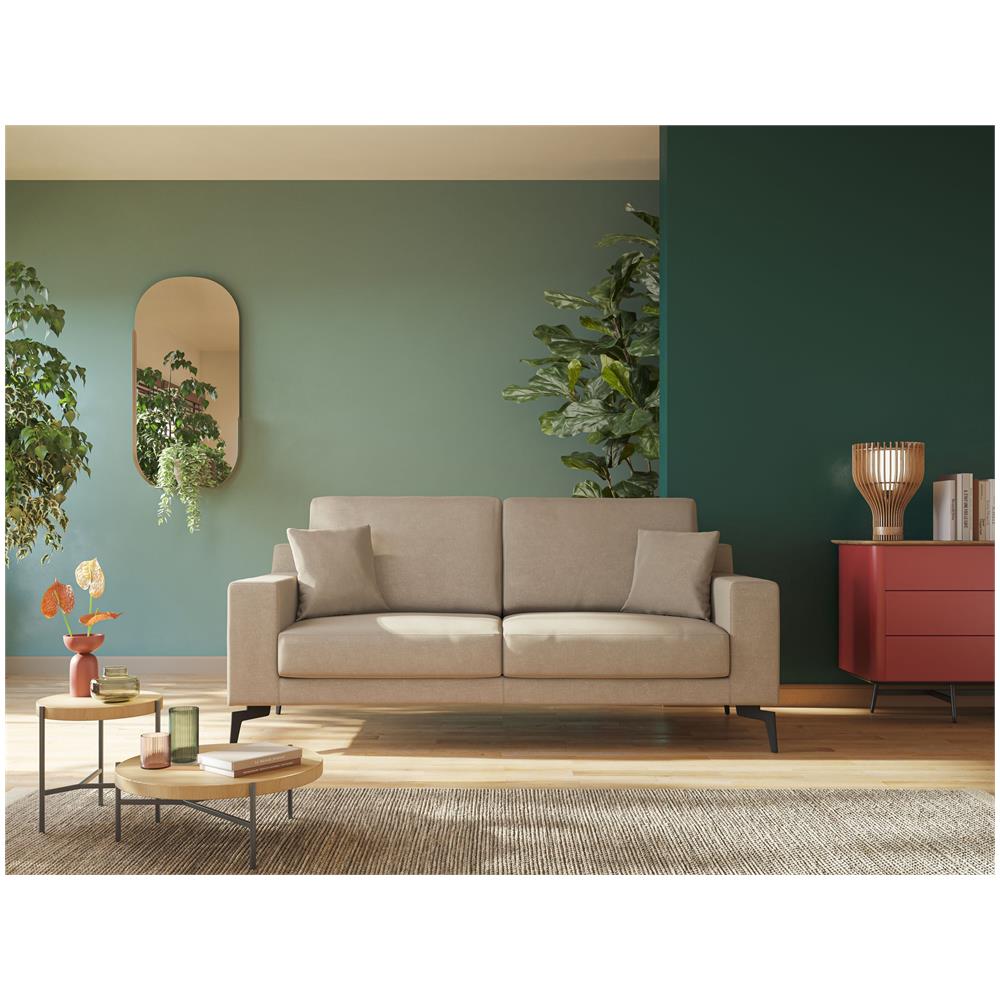 Prestige Divano Moderno In Microfibra T11 Marrone - Foto 2