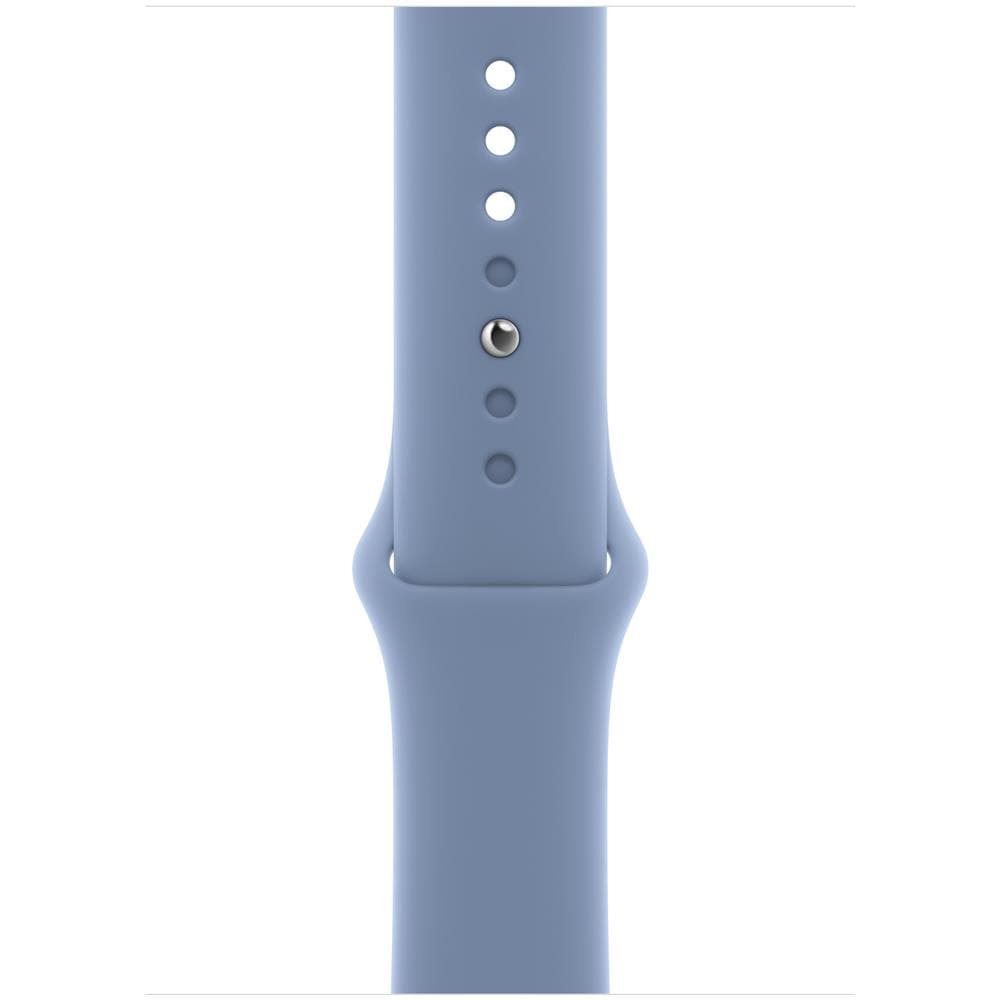 Cinturino Sport Blu Inverno (45 mm) - Compatibilità: Modelli di Watch 42 mm 44 mm 45 mm 49 mm Materiale: Fluoroelastomero Misura: M /L - Foto 1