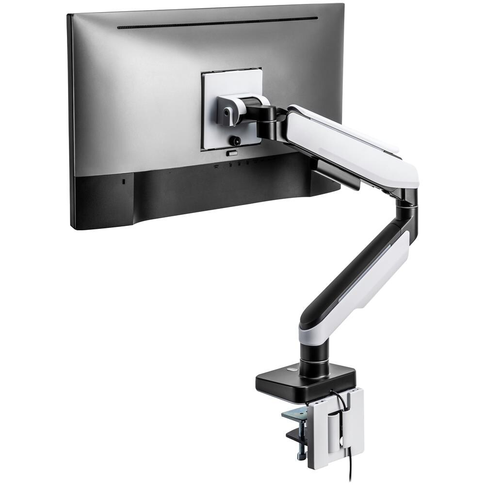 EW1509 supporto da tavolo per Tv a schermo piatto 124,5 cm (49") Scrivania Nero, Bianco - Foto 2