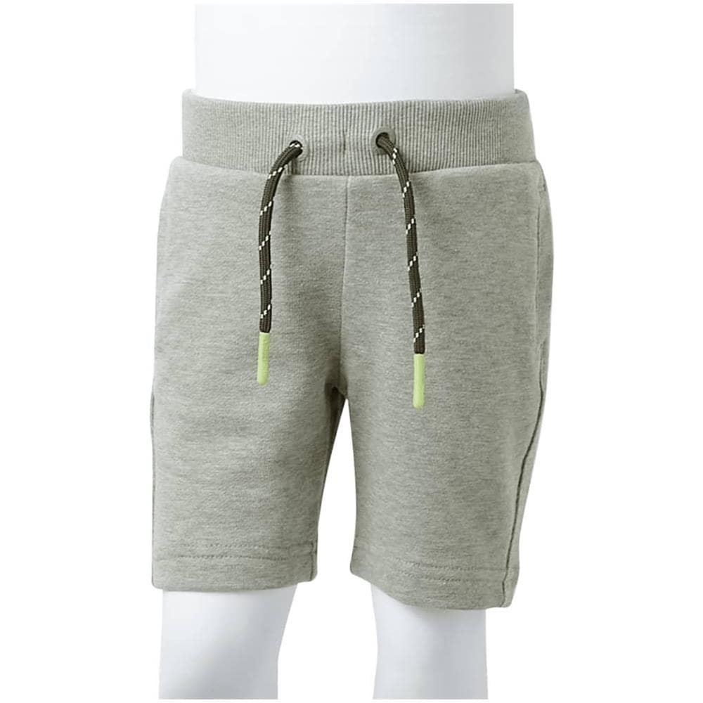Pantaloncini per Bambini con Coulisse Cachi Chiaro Mélange 104 - Foto 8