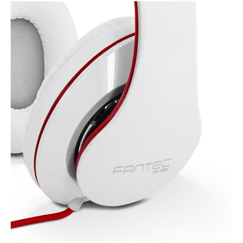 Cuffie Stereo con Microfono per PC Connessione Cavo Bianca e Rossa 1.2 m - Foto 2